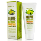 Увлажняющая очищающая пенка с экстрактом оливы FarmStay Olive Intensive Moisture Foam Cleanser 100 мл