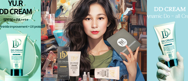 Косметические серии / YU.R - профессиональная косметика для лица, Корея / DD кремы - DD creams Yu.r