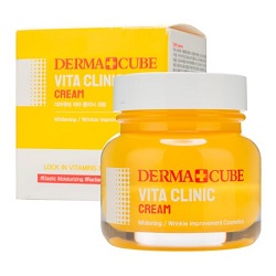 Крем для молодости и сияния кожи FarmStay Derma Cube Vita Clinic Cream 60 мл