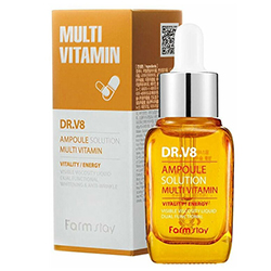 Ампульная сыворотка мультивитаминная FarmStay DR.V8 Ampoule Solution Multi Vitamin 30 мл