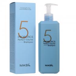 Шампунь для объема волос с пробиотиками MASIL 5 Probiotics Perfect Volume Shampoo 500 мл