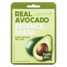 Тканевая маска для лица с экстрактом авокадо FarmStay Real Avocado Essence Mask 23 мл