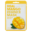 Тканевая маска для лица с экстрактом манго FarmStay Real Mango Essence Mask 23 мл